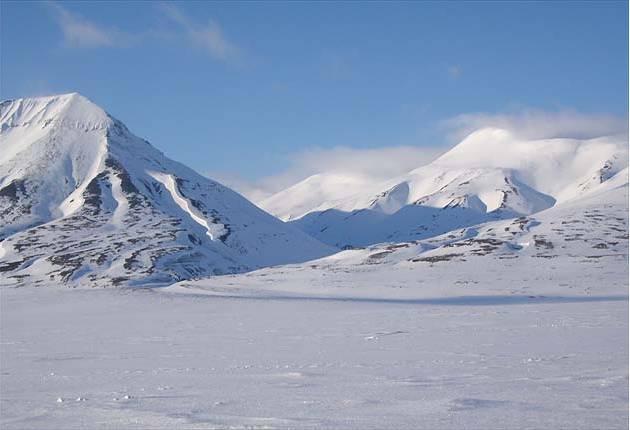 The Arctic Region Scenery
